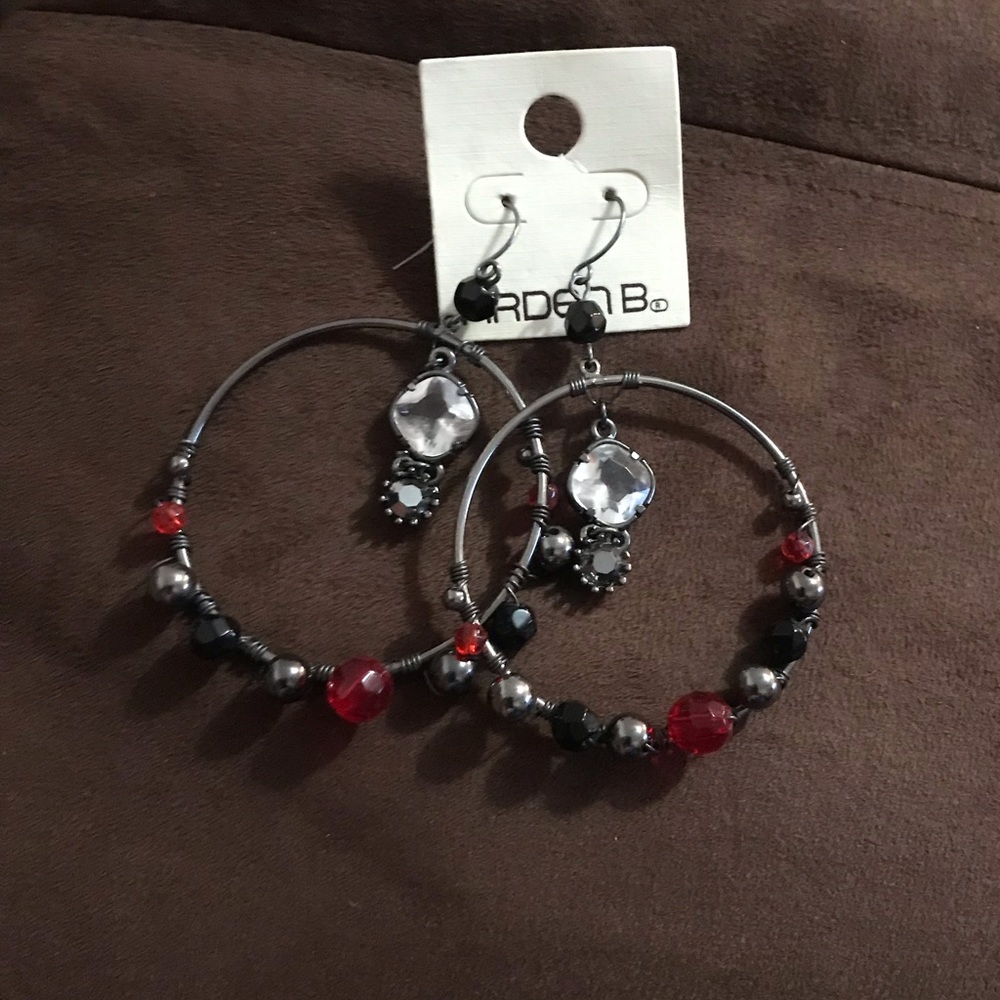 Arden B hoop earrings